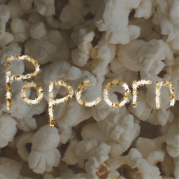 freetoedit popcorn textoverlay