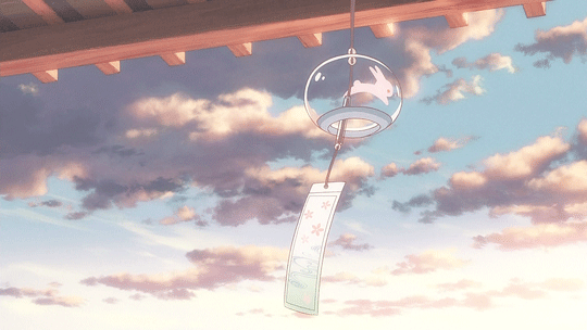 gif japan furin bell windchime GIF by P O P P Y