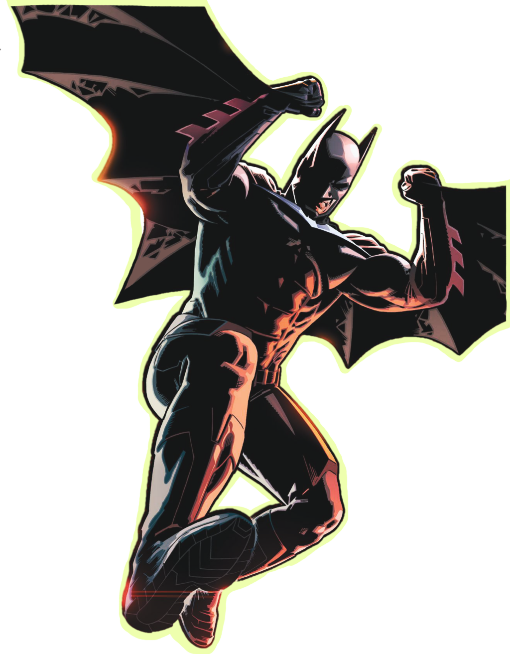 ftestickers superhero batman dc comics sticker by @sefirothy